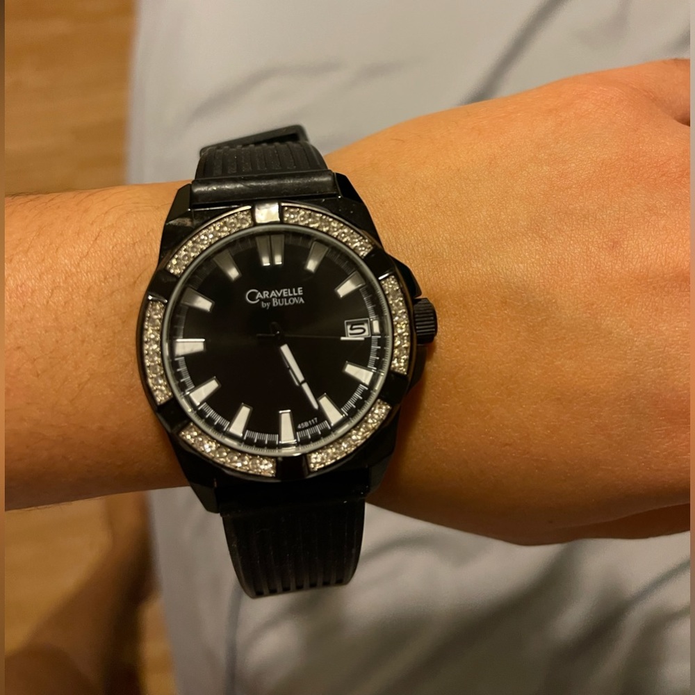 Beautiful Bulova Watch with Diamond🤩